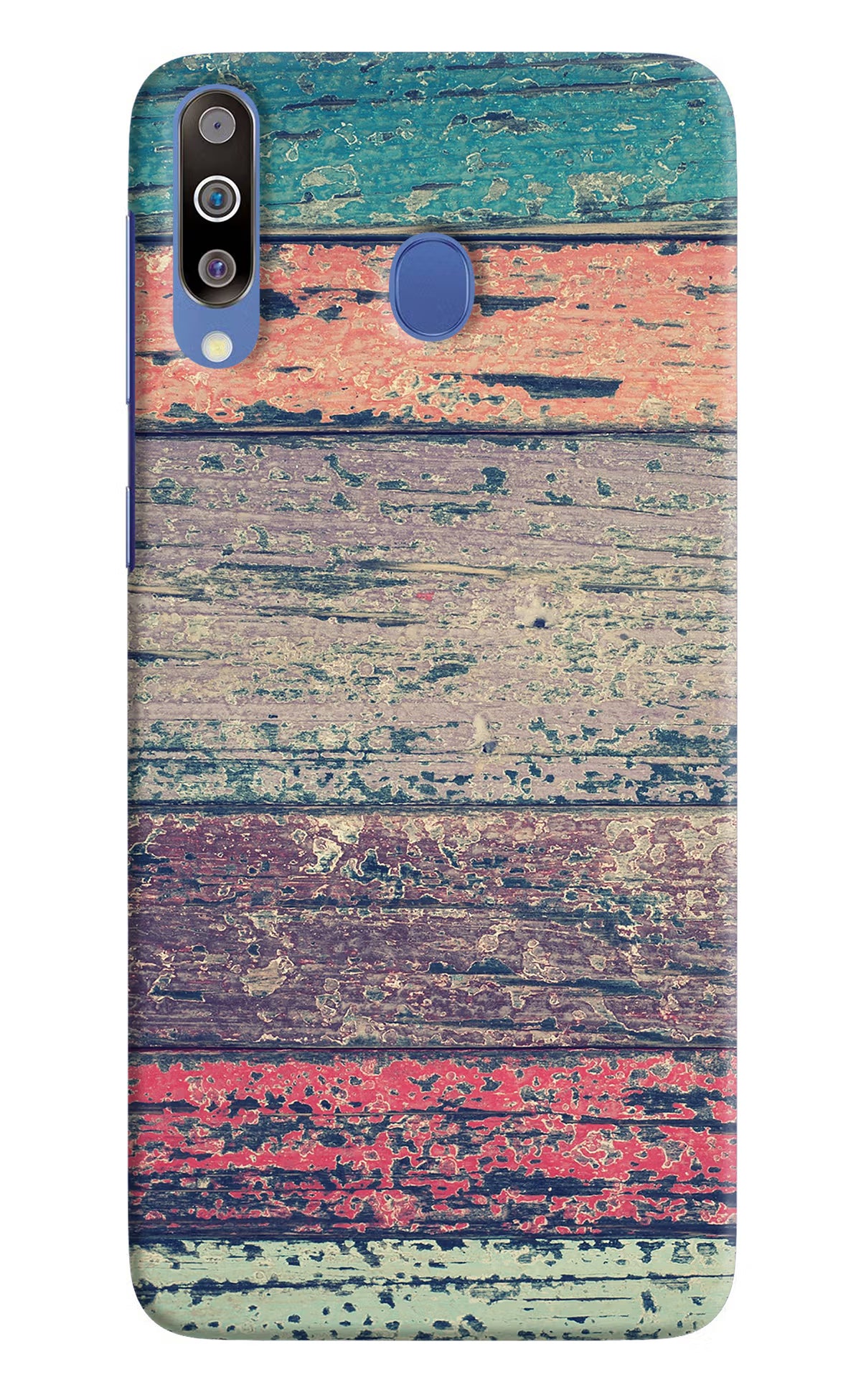 Colourful Wall Samsung M30/A40s Hard Case Back Cover by Casekaro