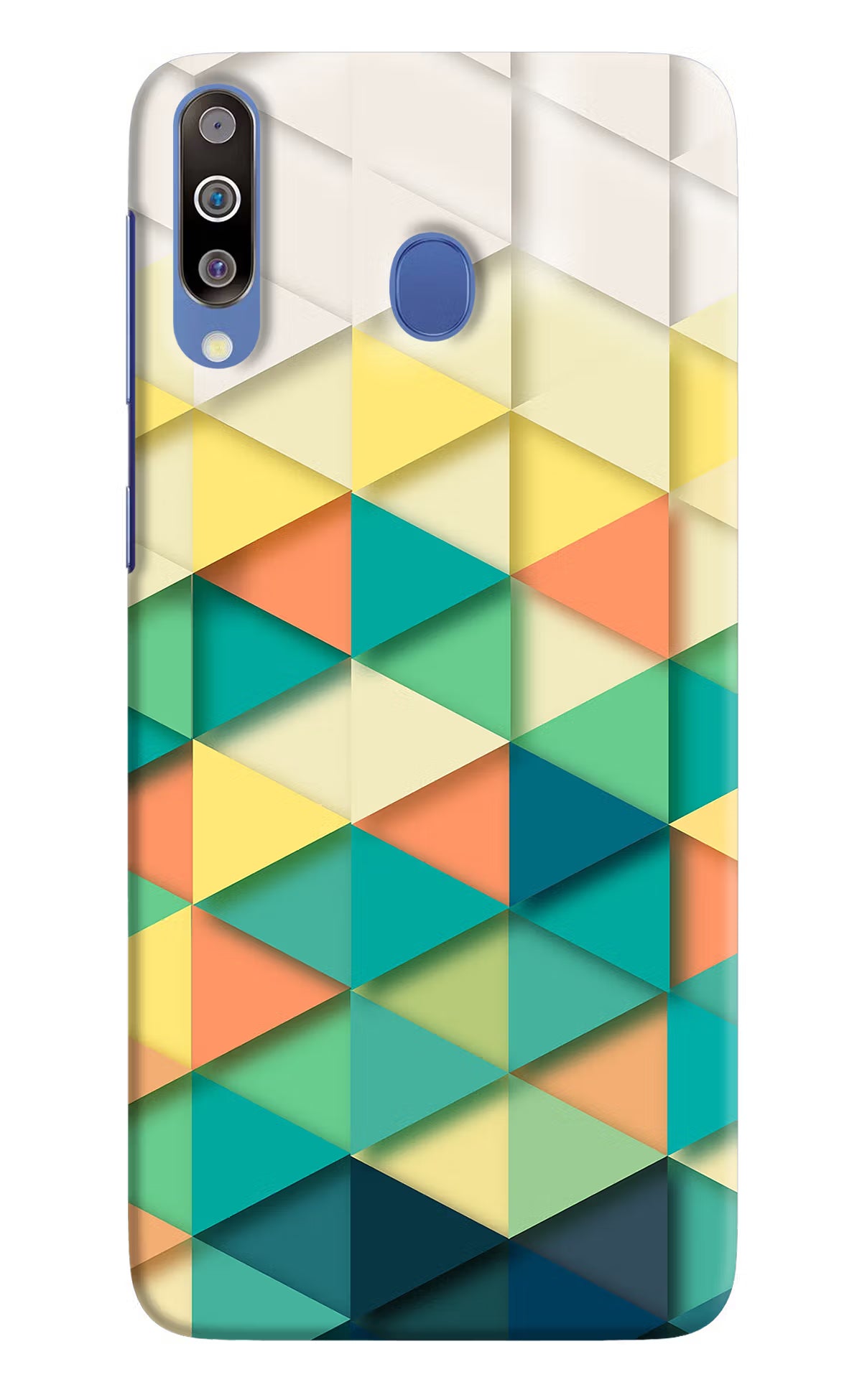 Abstract Samsung M30/A40s Hard Case Back Cover by Casekaro