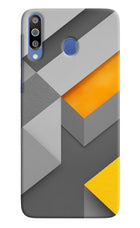 Abstract Samsung M30/A40s Hard Case Back Cover by Casekaro