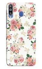 Flowers Samsung M30/A40s Hard Case Back Cover by Casekaro