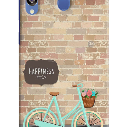 Happiness Artwork Samsung M30/A40s Hard Case Back Cover by Casekaro
