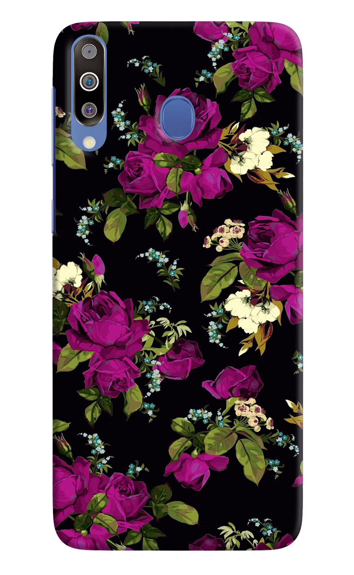 Flowers Samsung M30/A40s Hard Case Back Cover by Casekaro