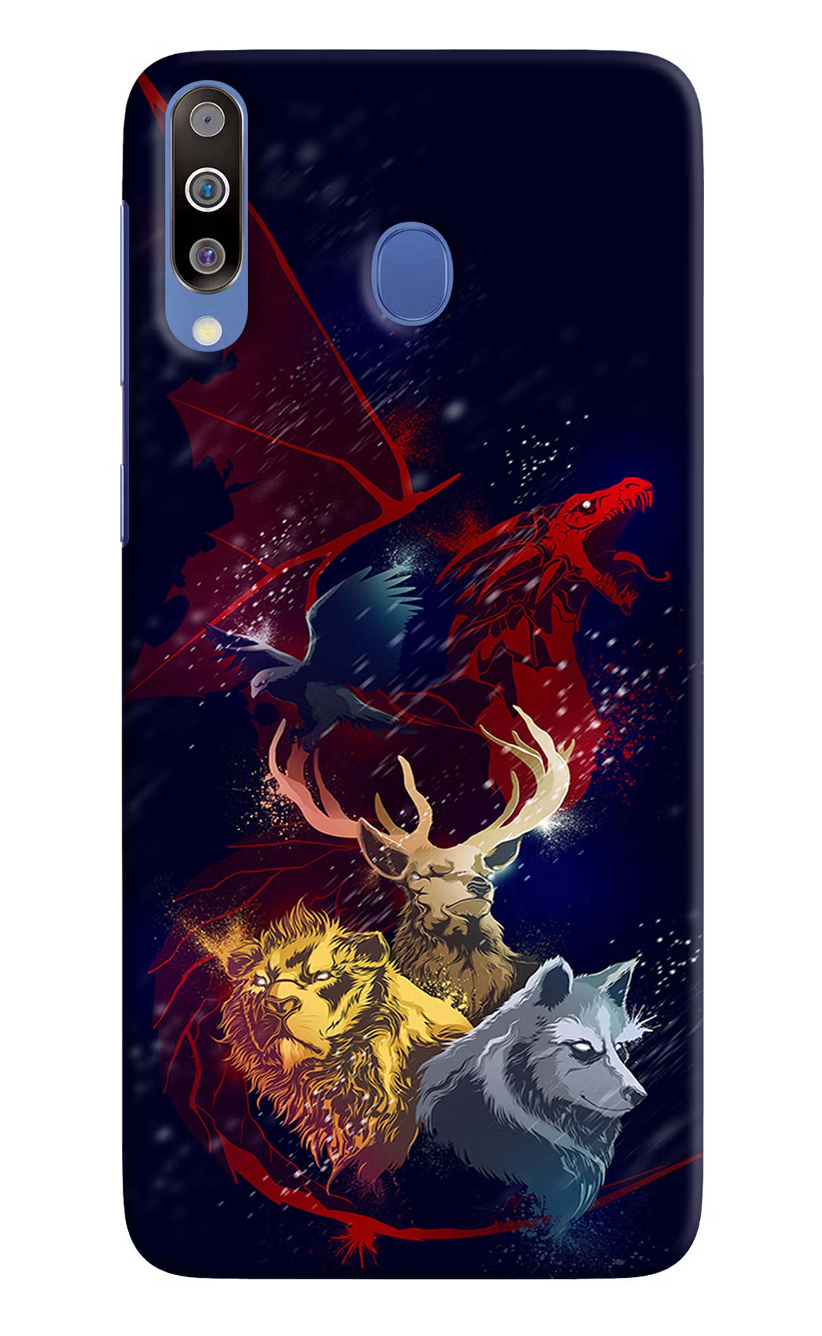 Game Of Thrones Samsung M30/A40s Hard Case Back Cover by Casekaro