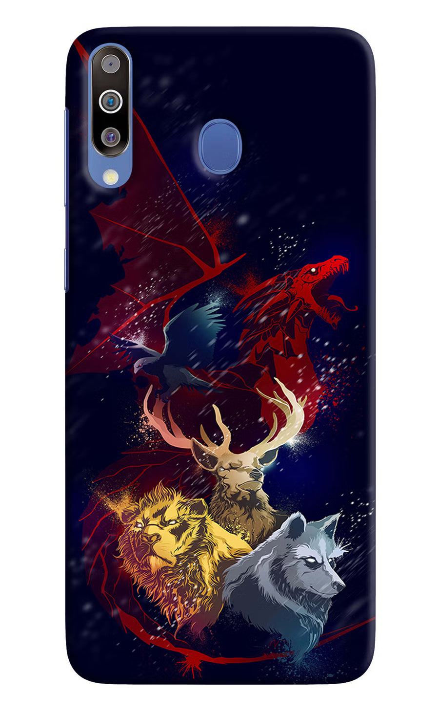 Game Of Thrones Samsung M30/A40s Back Cover, Hard case