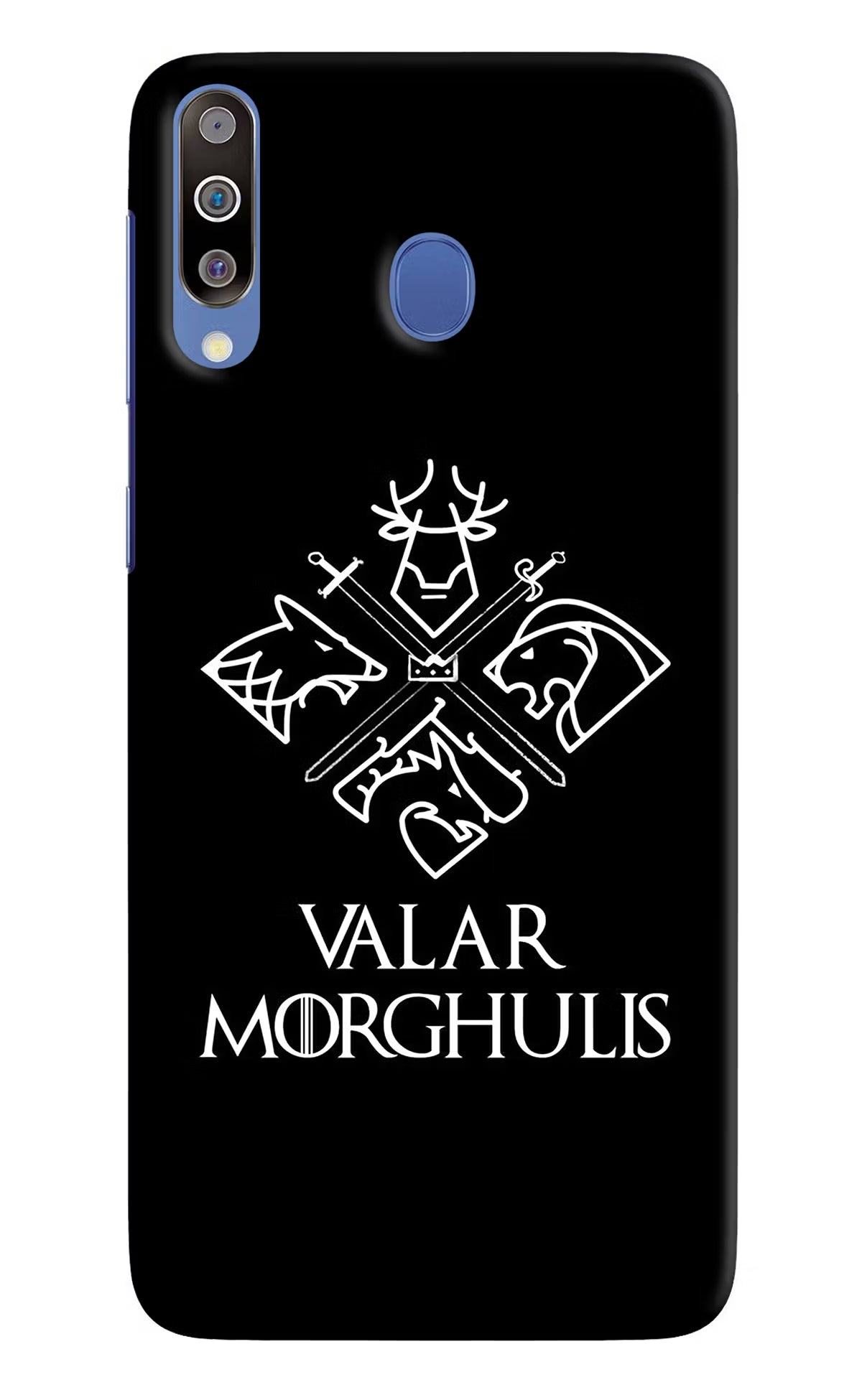 Valar Morghulis | Game Of Thrones Samsung M30/A40s Hard Case Back Cover by Casekaro