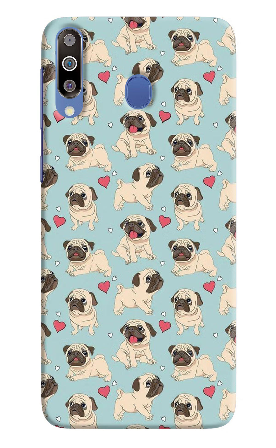 Pug Dog Samsung M30/A40s Back Cover, Hard case
