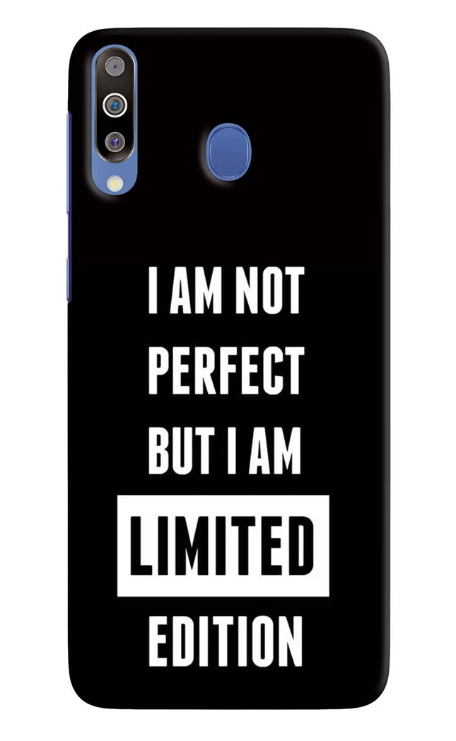 I Am Not Perfect But I Am Limited Edition Samsung M30/A40s Hard Case Back Cover by Casekaro