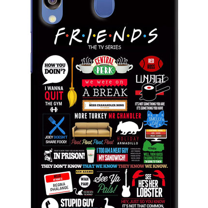 FRIENDS Samsung M30/A40s Hard Case Back Cover by Casekaro