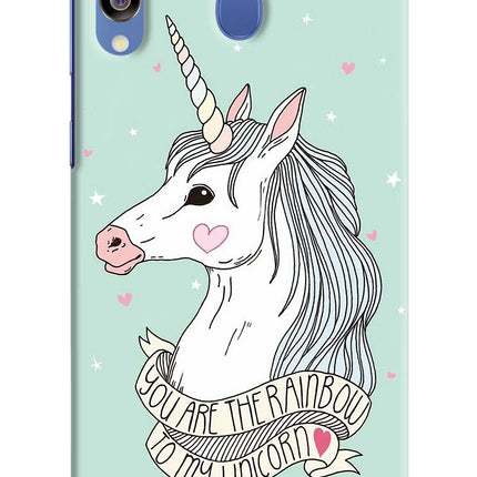 Unicorn Wallpaper Samsung M30/A40s Hard Case Back Cover by Casekaro