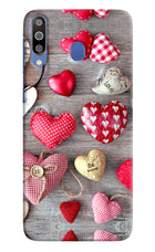 Love Wallpaper Samsung M30/A40s Hard Case Back Cover by Casekaro