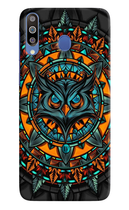 Angry Owl Art Samsung M30/A40s Hard Case Back Cover by Casekaro