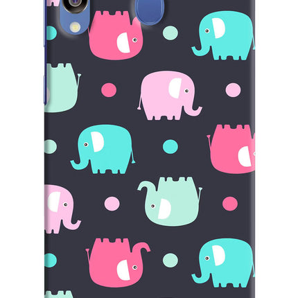 Elephants Samsung M30/A40s Hard Case Back Cover by Casekaro