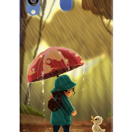 Rainy Day Samsung M30/A40s Hard Case Back Cover by Casekaro