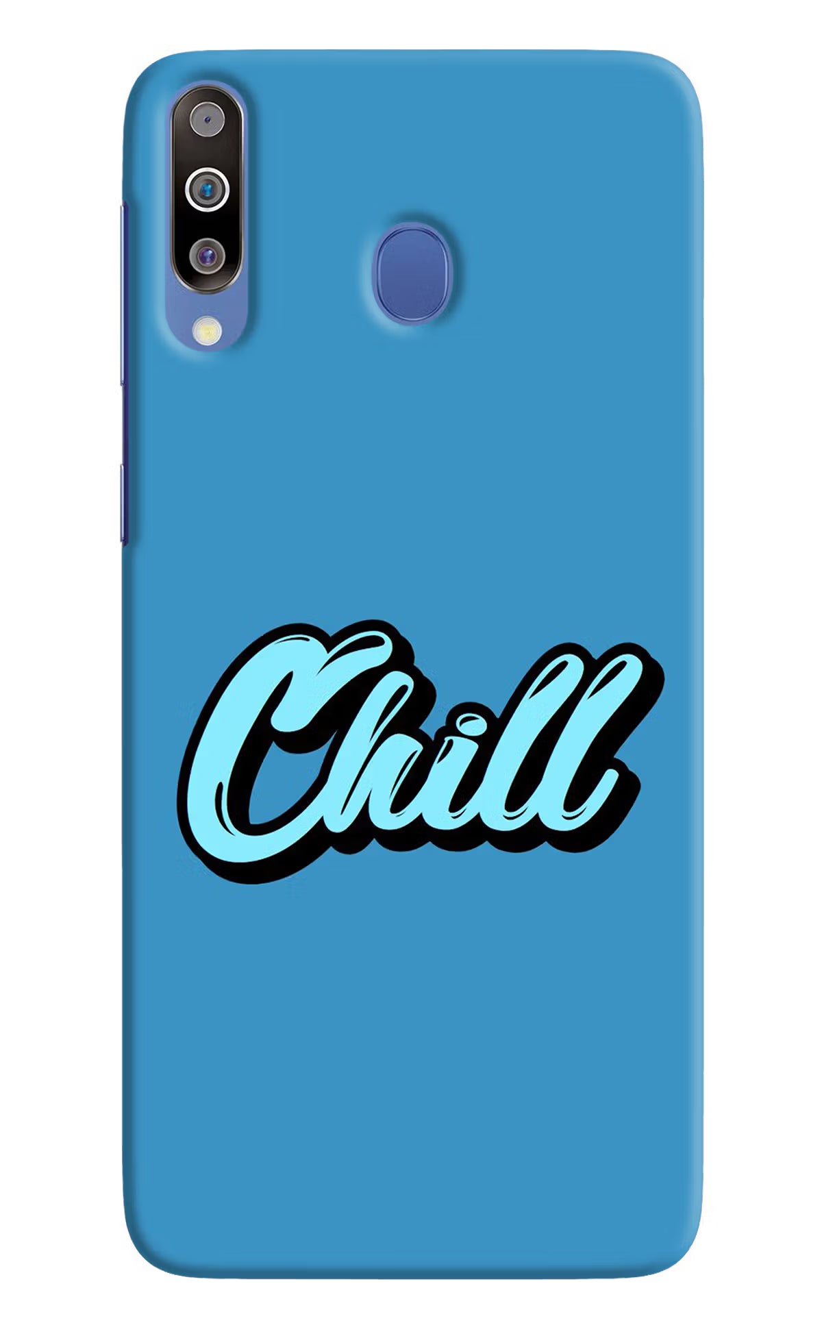 Chill Samsung M30/A40s Hard Case Back Cover by Casekaro