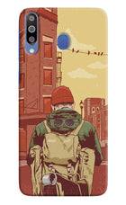 Adventurous Samsung M30/A40s Hard Case Back Cover by Casekaro