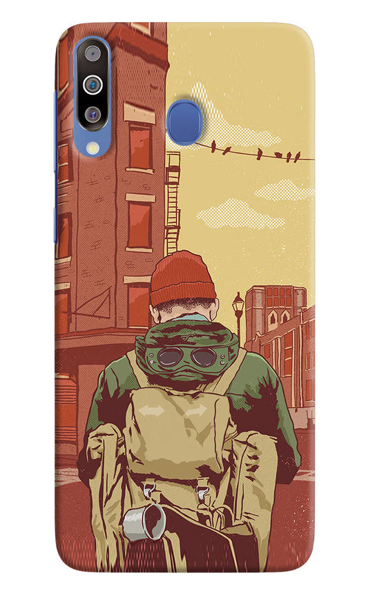 Adventurous Samsung M30/A40s Hard Case Back Cover by Casekaro