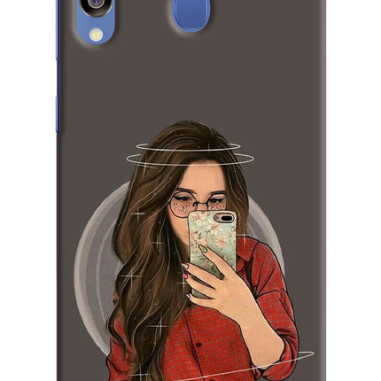 Selfie Queen Samsung M30/A40s Hard Case Back Cover by Casekaro
