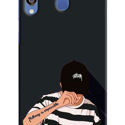 Aesthetic Boy Samsung M30/A40s Hard Case Back Cover by Casekaro