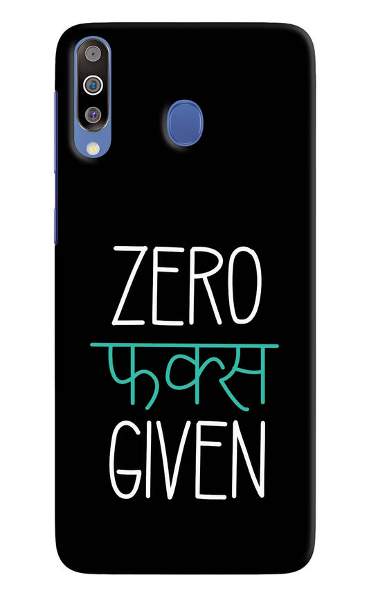 Zero Fucks Given Samsung M30/A40s Hard Case Back Cover by Casekaro