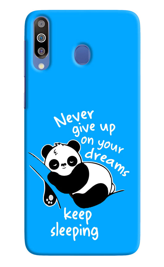 Keep Sleeping Samsung M30/A40s Hard Case Back Cover by Casekaro