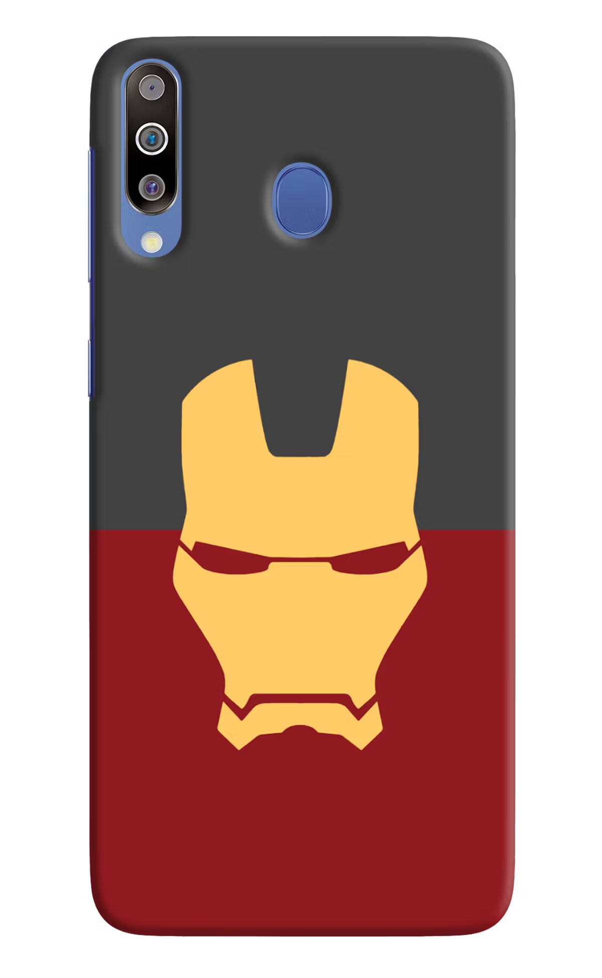 Ironman Samsung M30/A40s Hard Case Back Cover by Casekaro