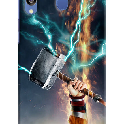 Thor Hammer Mjolnir Samsung M30/A40s Hard Case Back Cover by Casekaro