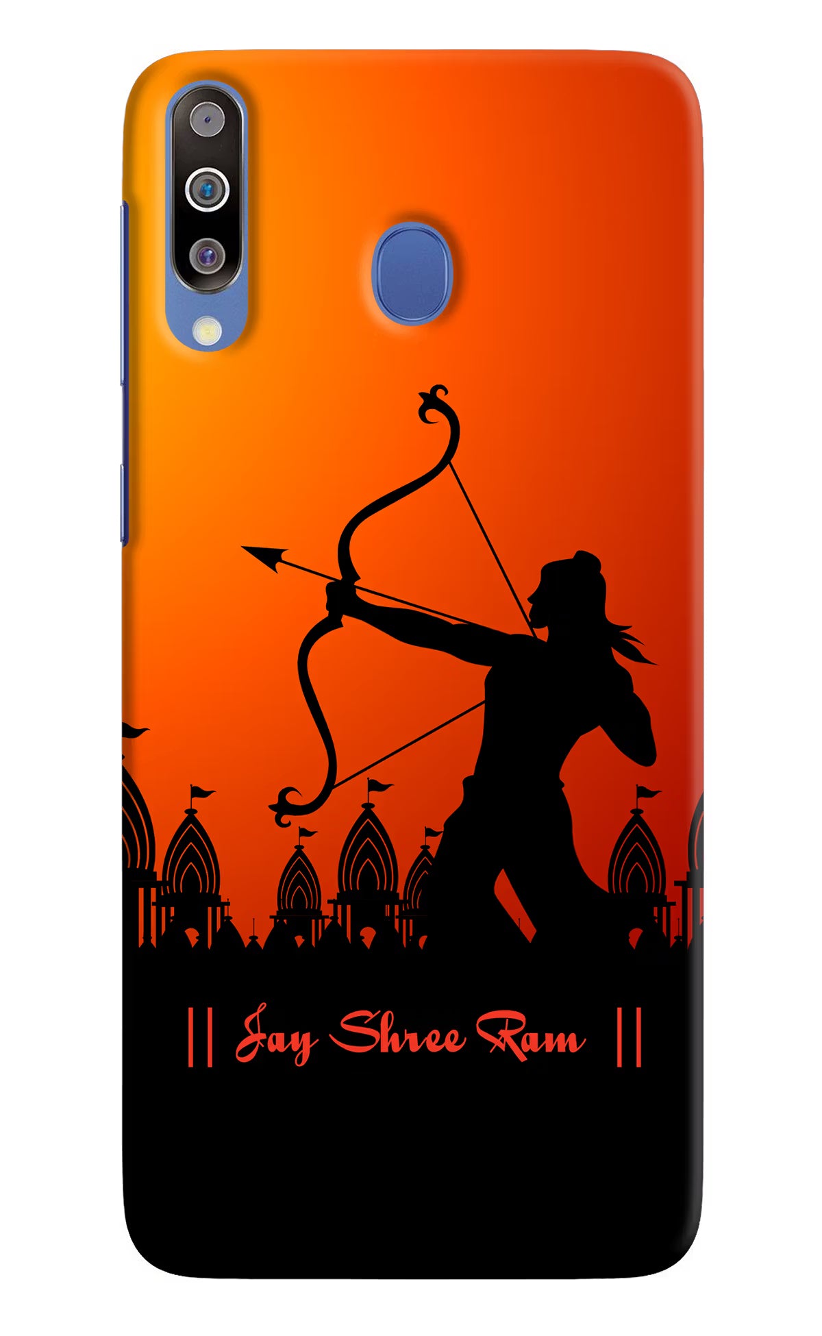 Lord Ram - 4 Samsung M30/A40s Hard Case Back Cover by Casekaro