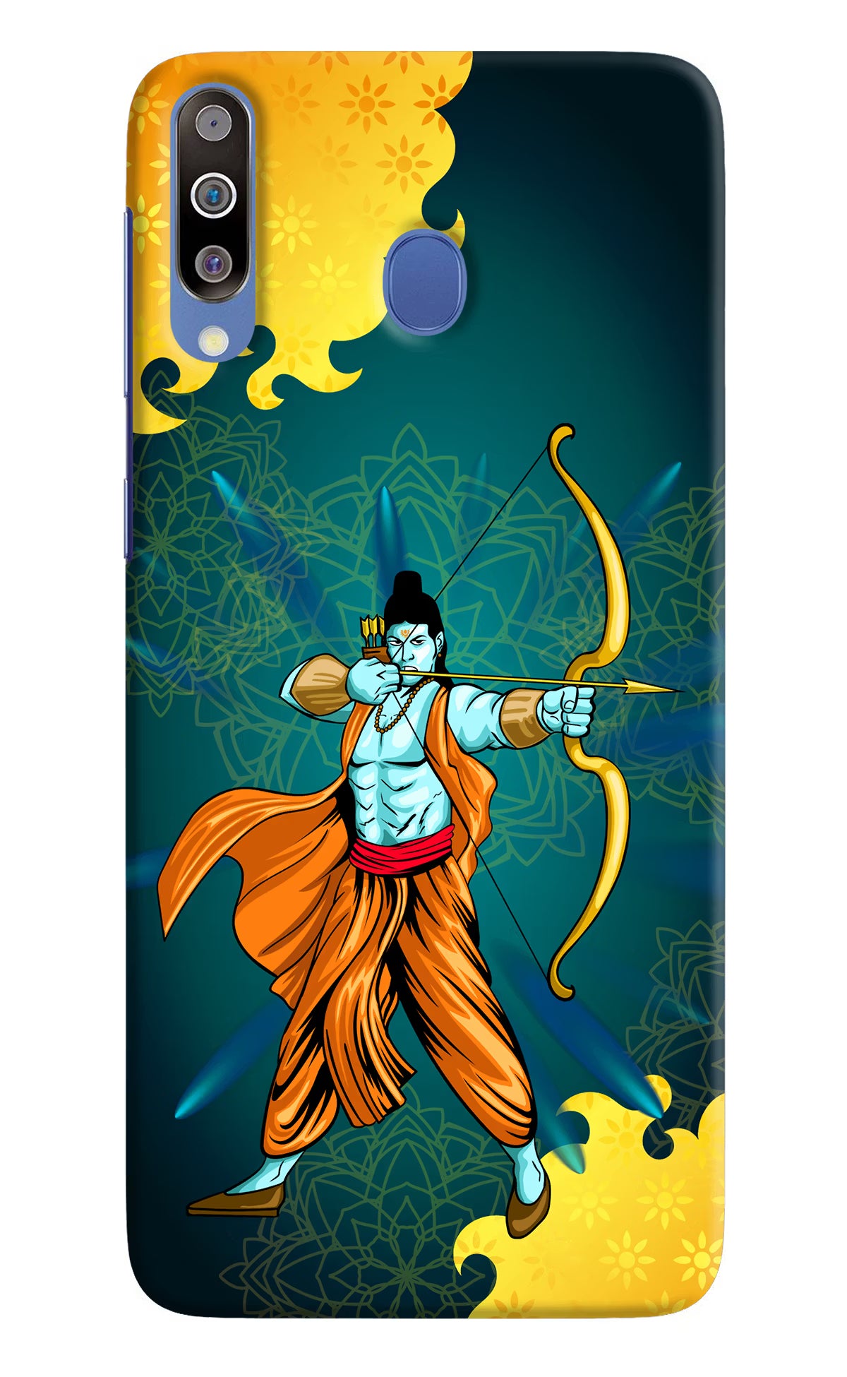 Lord Ram - 6 Samsung M30/A40s Hard Case Back Cover by Casekaro