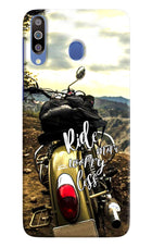 Ride More Worry Less Samsung M30/A40s Hard Case Back Cover by Casekaro