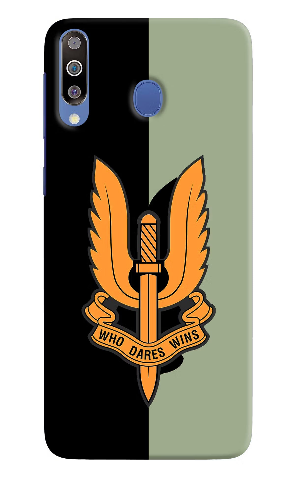 Balidan Logo Samsung M30/A40s Hard Case Back Cover by Casekaro