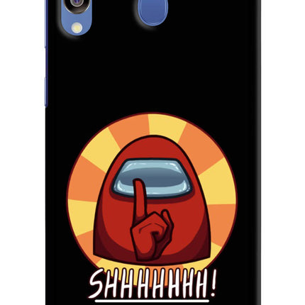 Among Us Shhh! Samsung M30/A40s Hard Case Back Cover by Casekaro