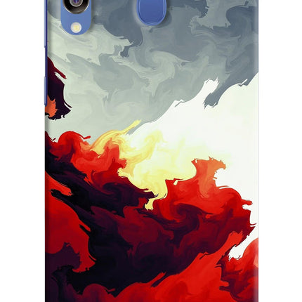Fire Cloud Samsung M30/A40s Hard Case Back Cover by Casekaro