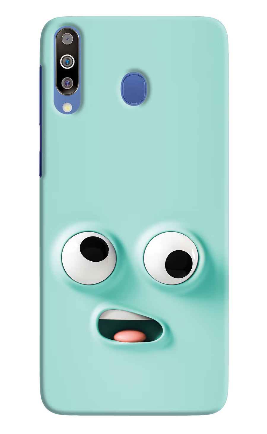 Funny Cartoon Samsung M30/A40s Back Cover, Hard case