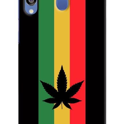 Weed Flag Samsung M30/A40s Hard Case Back Cover by Casekaro
