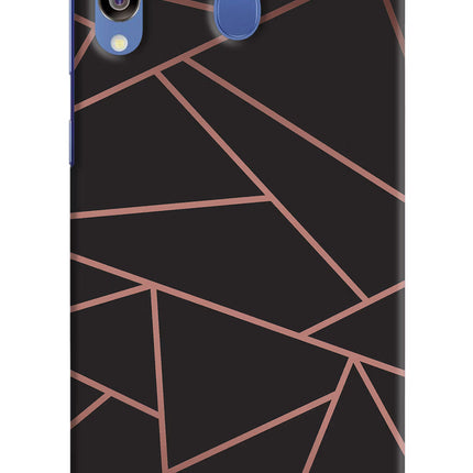 Geometric Pattern Samsung M30/A40s Hard Case Back Cover by Casekaro
