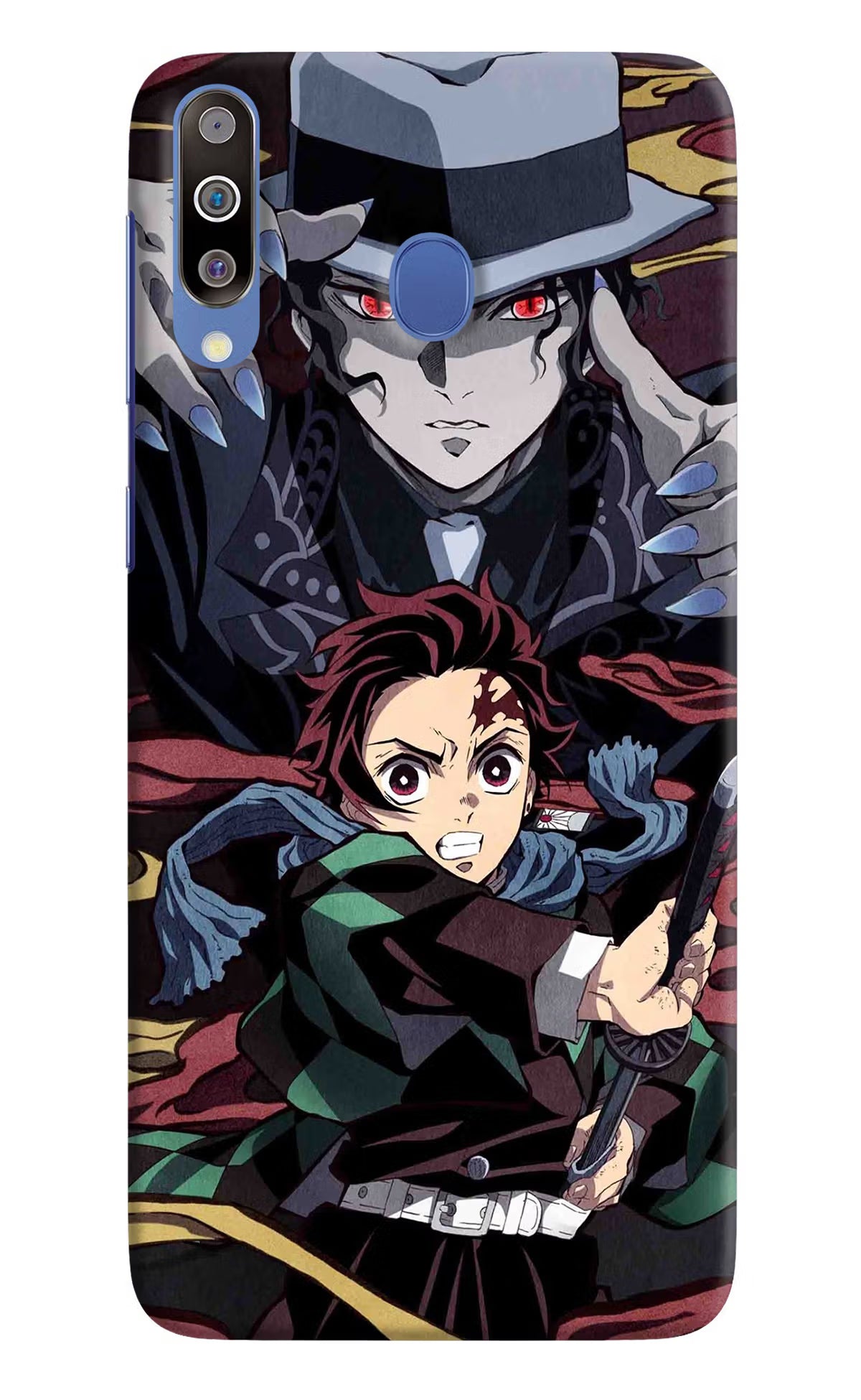 Demon Slayer Samsung M30/A40s Hard Case Back Cover by Casekaro