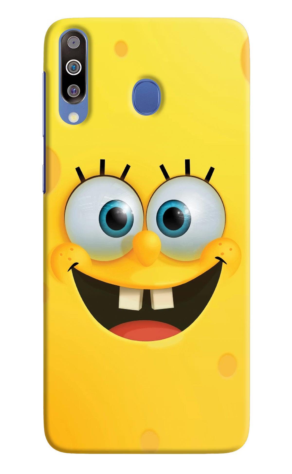 Sponge 1 Samsung M30/A40s Hard Case Back Cover by Casekaro