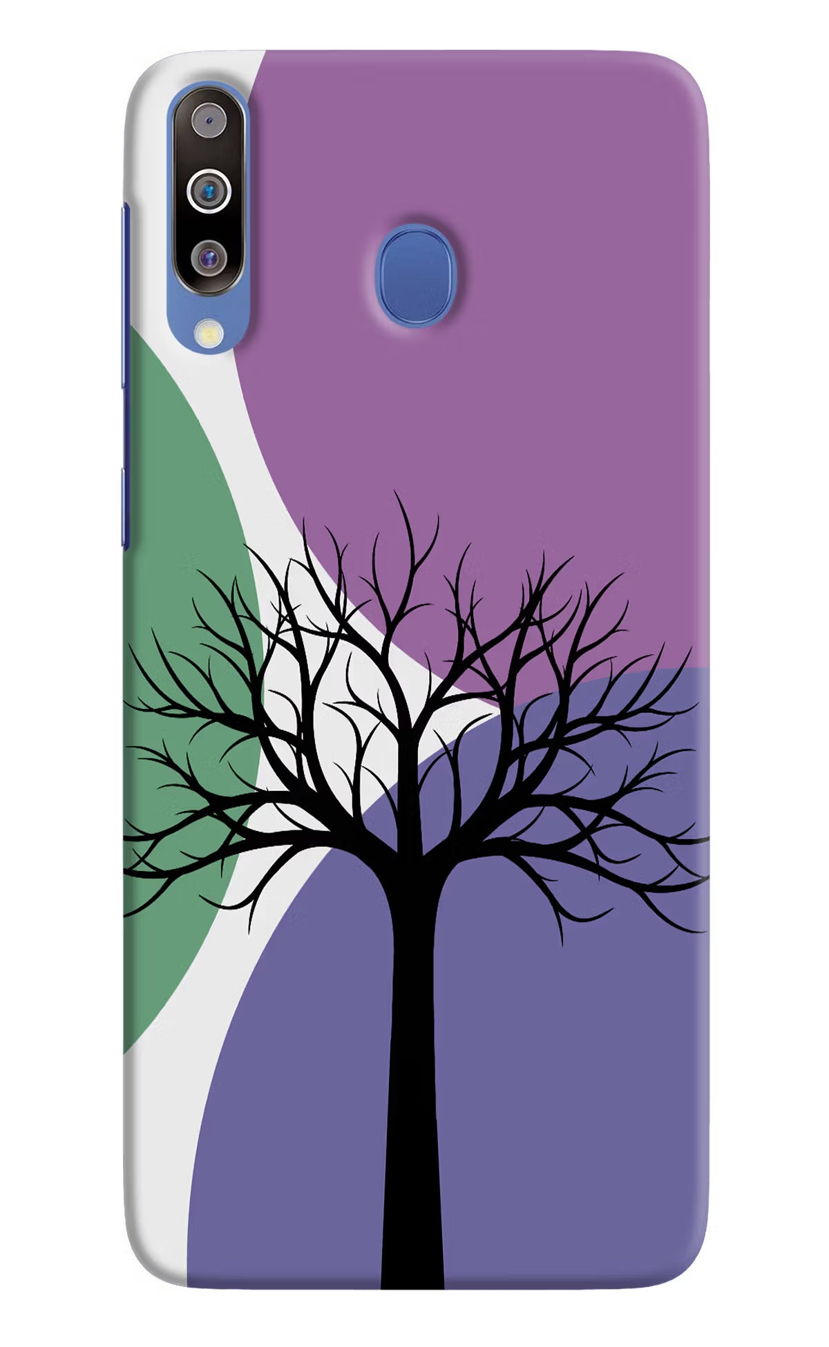 Tree Art Samsung M30/A40s Hard Case Back Cover by Casekaro