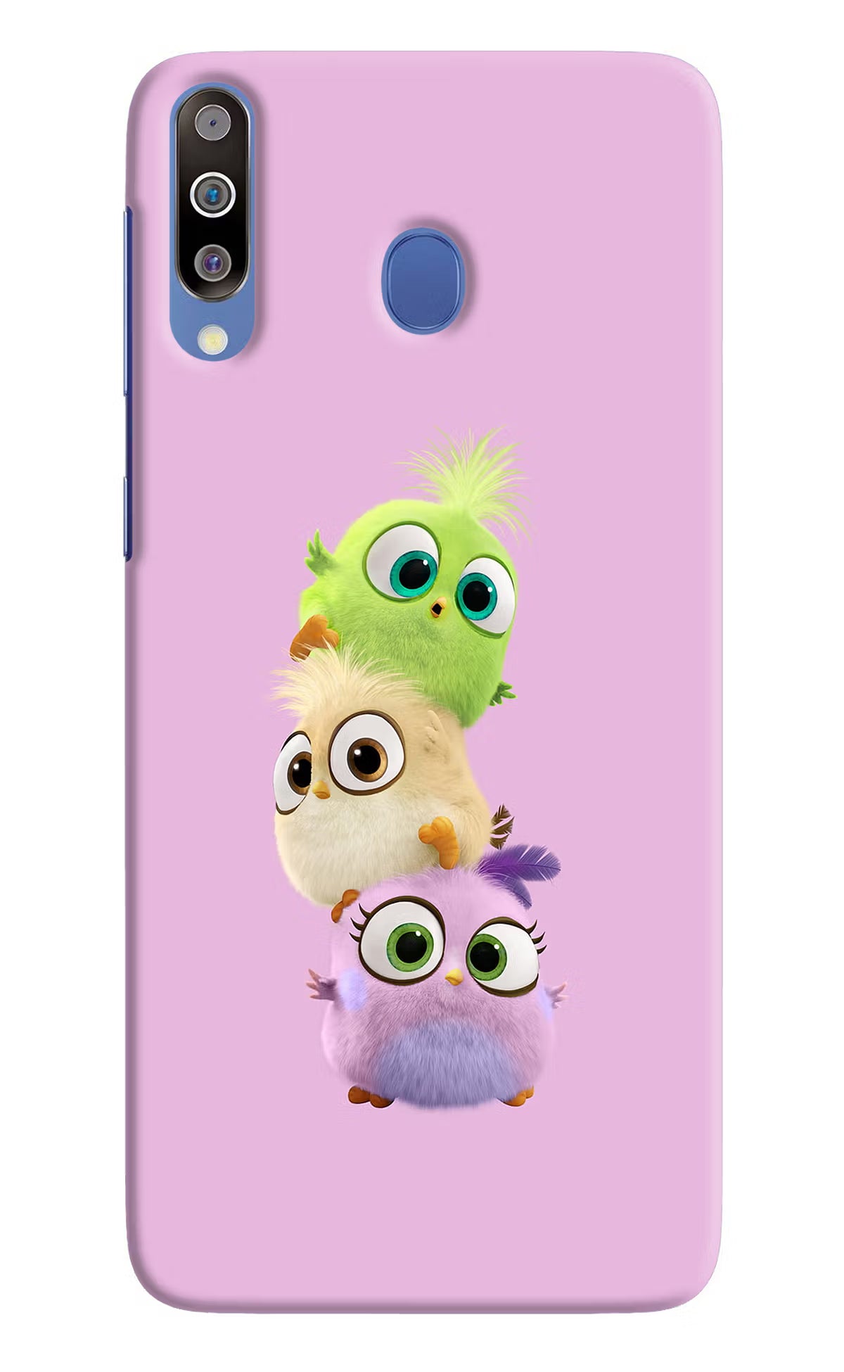 Cute Little Birds Samsung M30/A40s Hard Case Back Cover by Casekaro