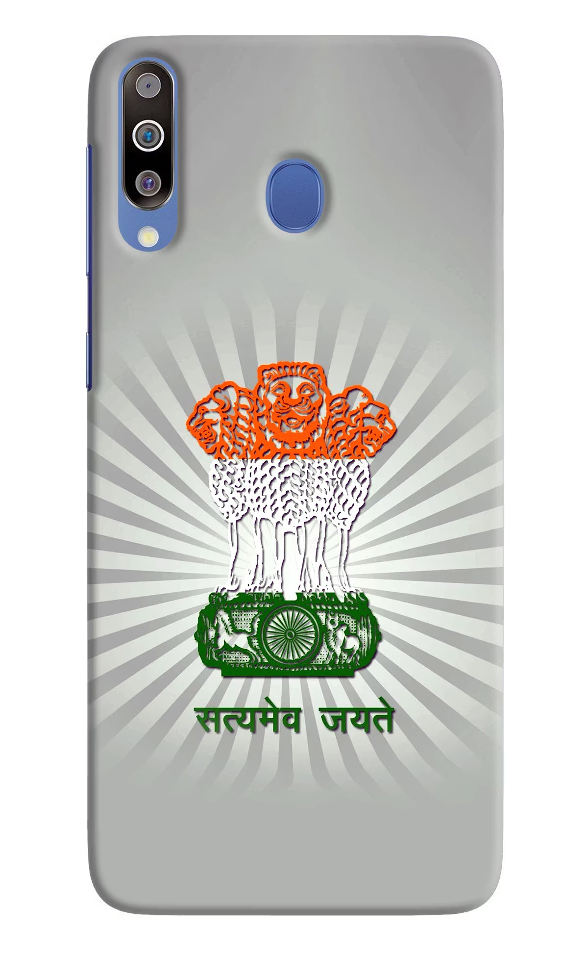 Satyamev Jayate Art Samsung M30/A40s Hard Case Back Cover by Casekaro