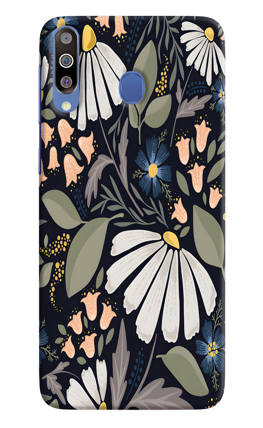Flowers Art Samsung M30/A40s Hard Case Back Cover by Casekaro