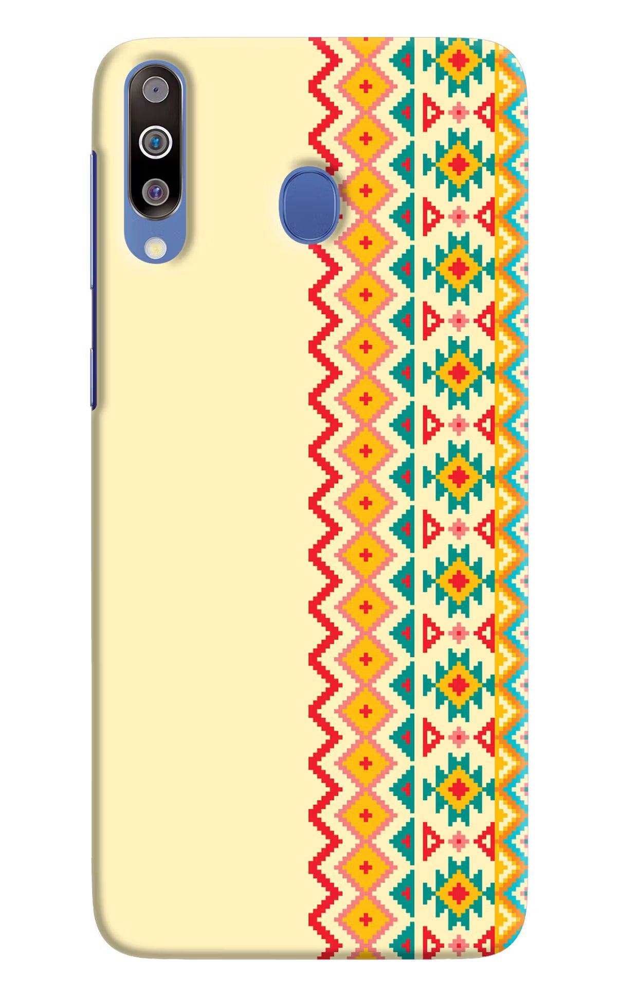 Ethnic Seamless Samsung M30/A40s Hard Case Back Cover by Casekaro