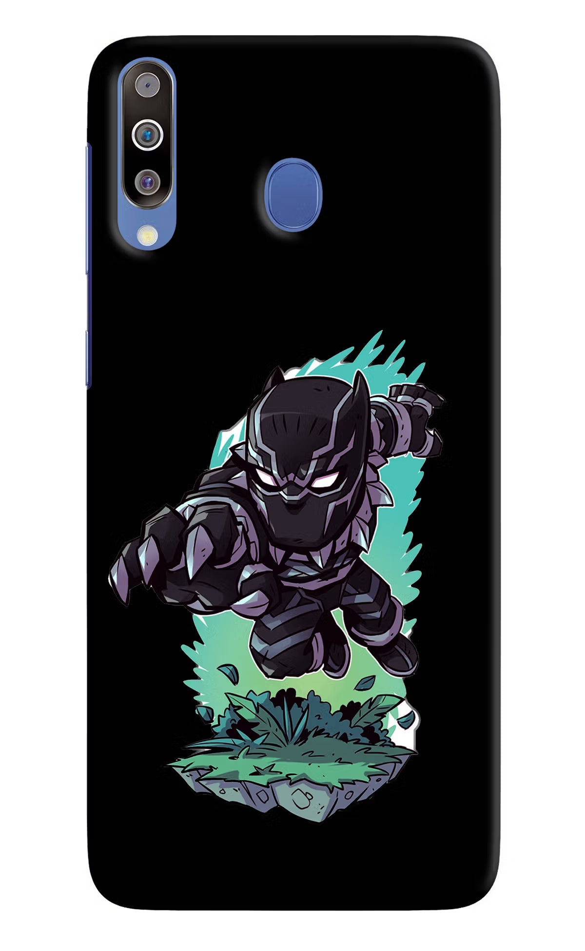 Black Panther Samsung M30/A40s Hard Case Back Cover by Casekaro