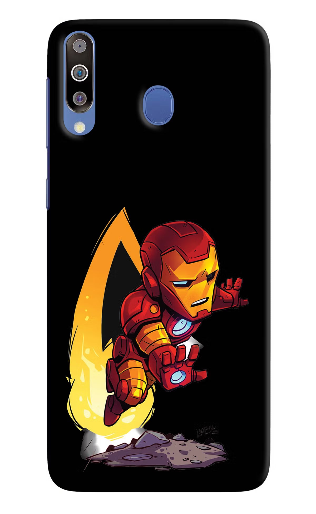 IronMan Samsung M30/A40s Hard Case Back Cover by Casekaro