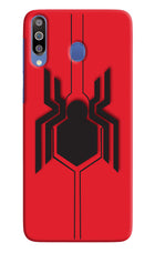 Spider Samsung M30/A40s Hard Case Back Cover by Casekaro