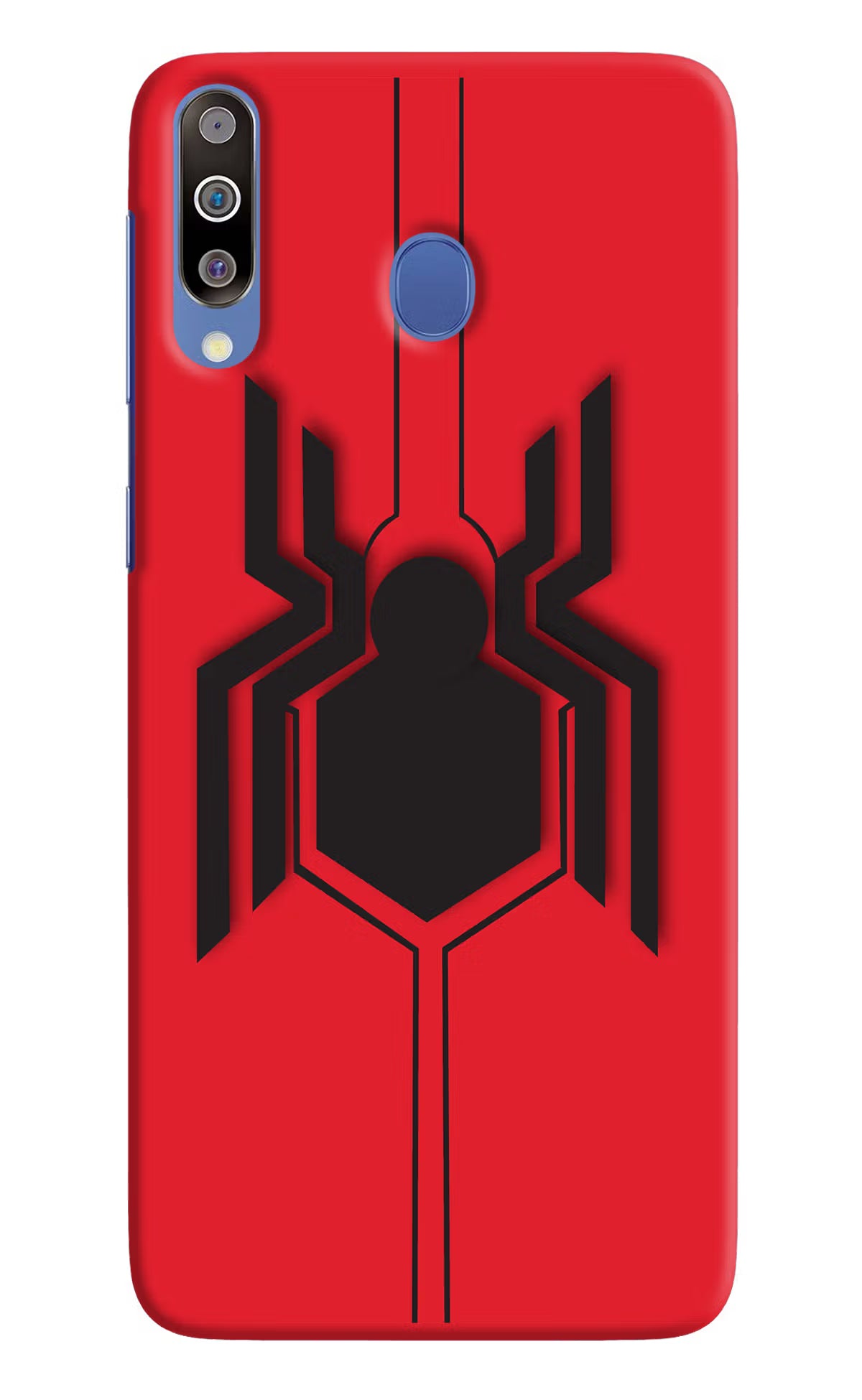 Spider Samsung M30/A40s Hard Case Back Cover by Casekaro