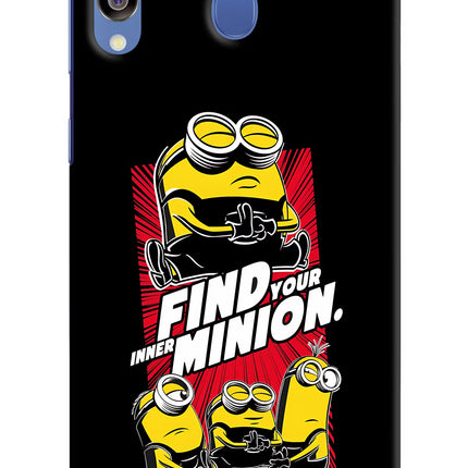 Find your inner Minion Samsung M30/A40s Hard Case Back Cover by Casekaro