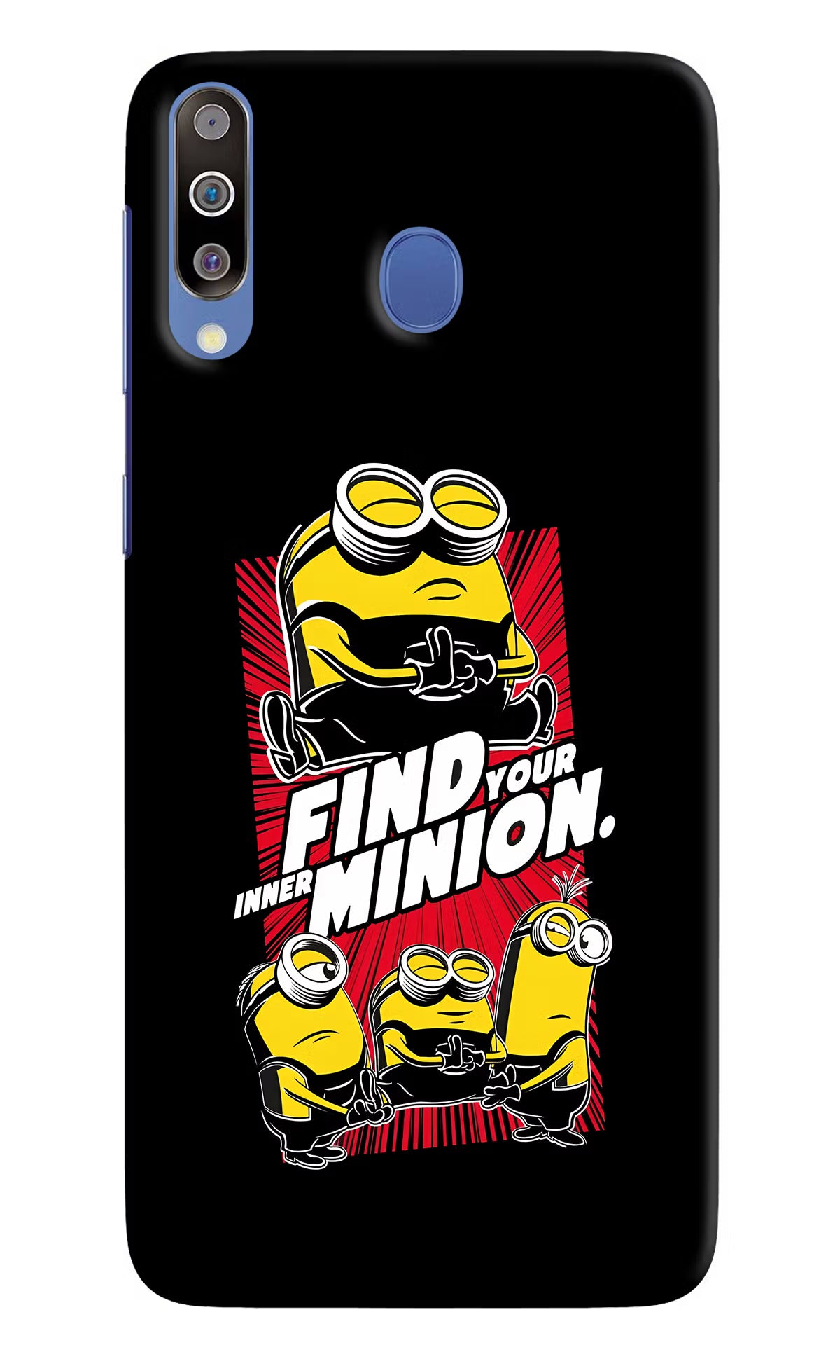 Find your inner Minion Samsung M30/A40s Hard Case Back Cover by Casekaro