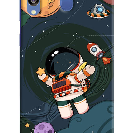 Cartoon Astronaut Samsung M30/A40s Hard Case Back Cover by Casekaro