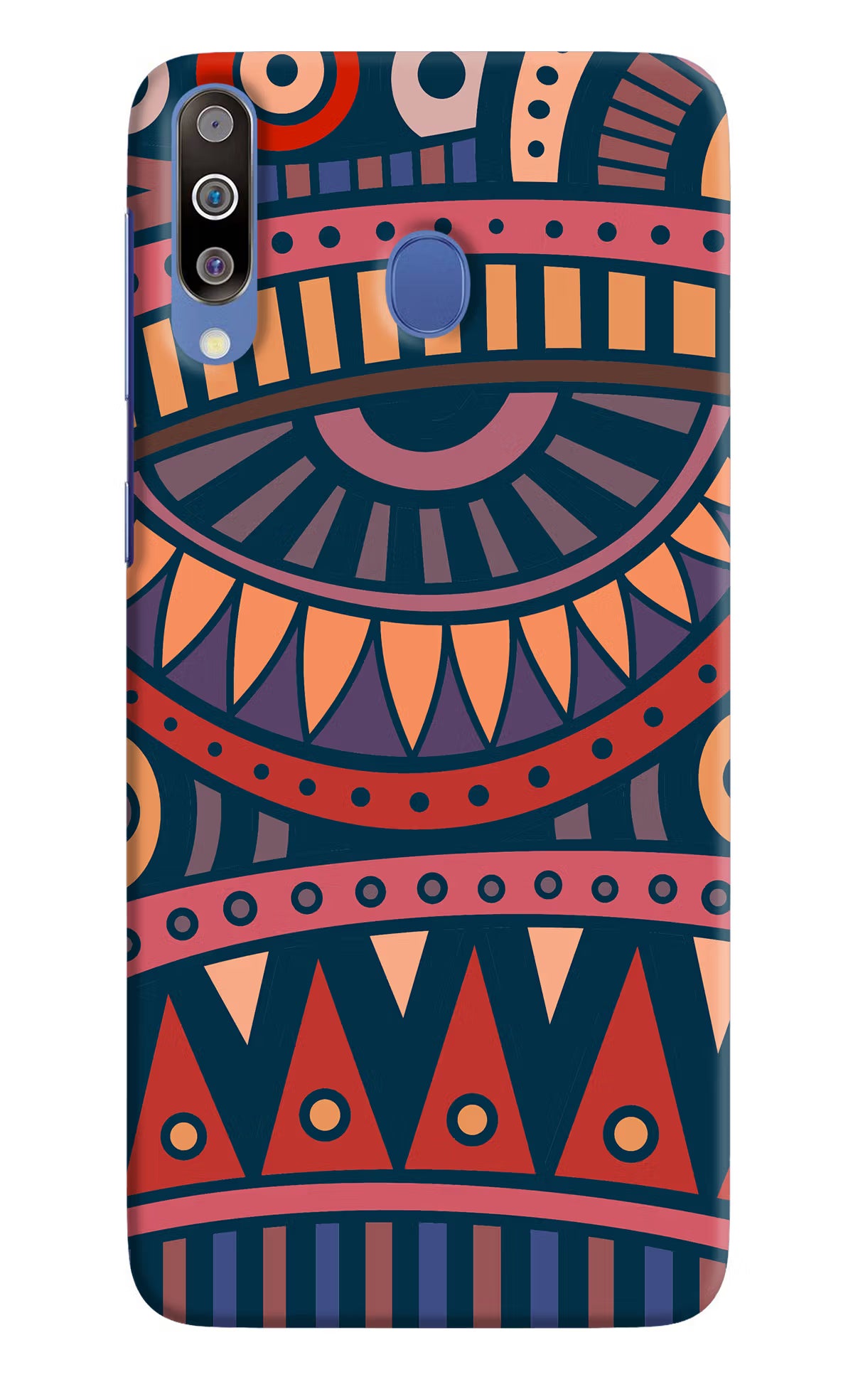 African Culture Design Samsung M30/A40s Hard Case Back Cover by Casekaro